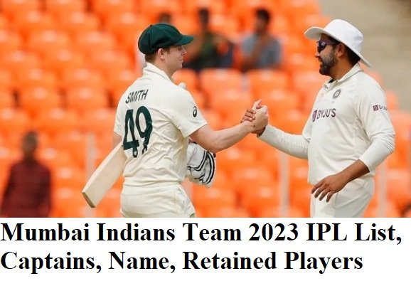 Mumbai Indians Team 2024 
